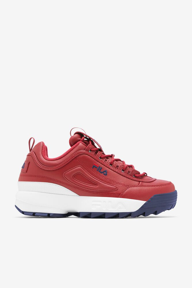 Fila Sneakers Disruptor 2 Premium Mens Red - India KSH-062793